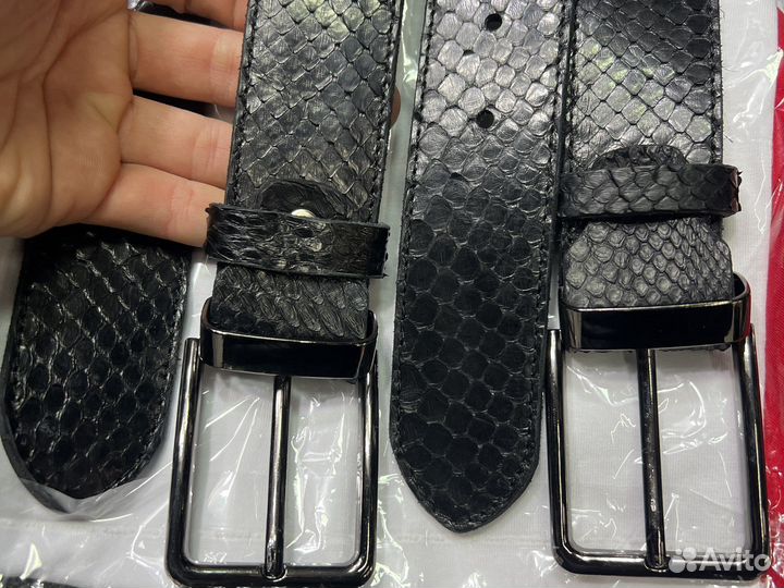 Ремень из питона