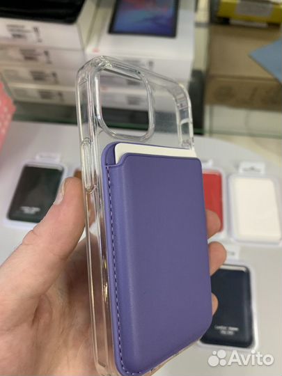 Чехол MagSafe для iPhone + Визитница 14,14 pro,max