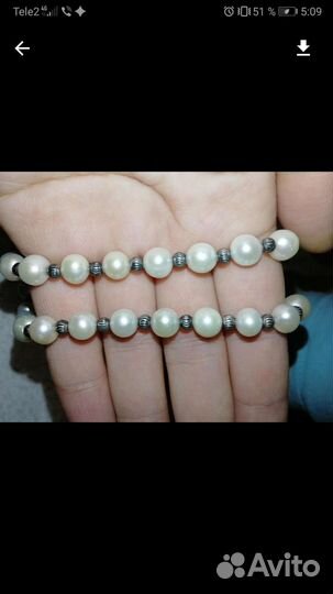 Колье с жемчугом