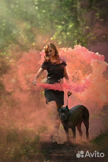 Цветной дым, набор 5 шт