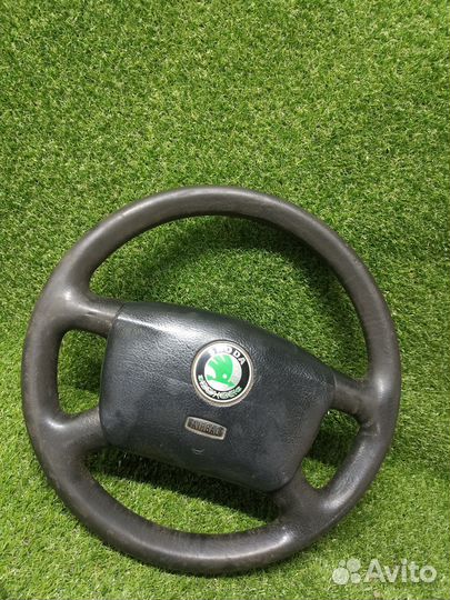 Руль с подушкой безопасности Skoda Octavia A4