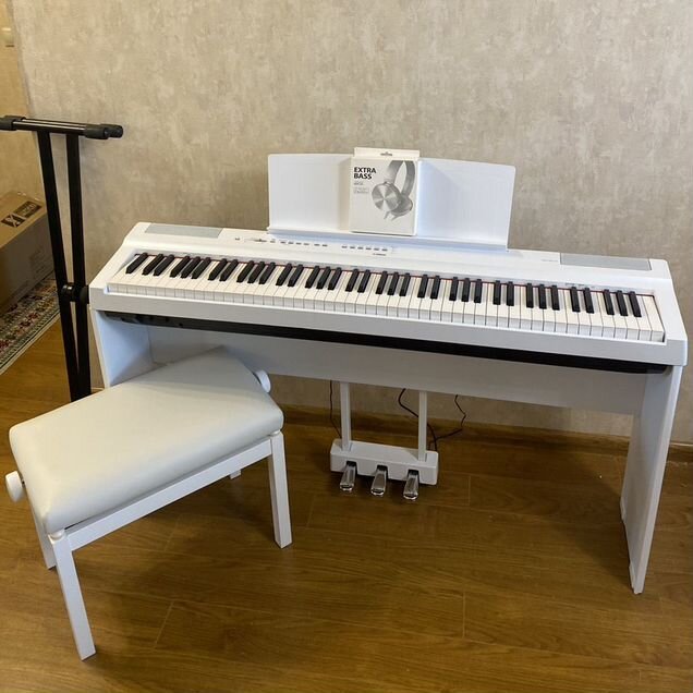 Цифровое пианино yamaha p125(комплект 2024)