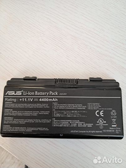 Аккумулятор для ноутбука asus