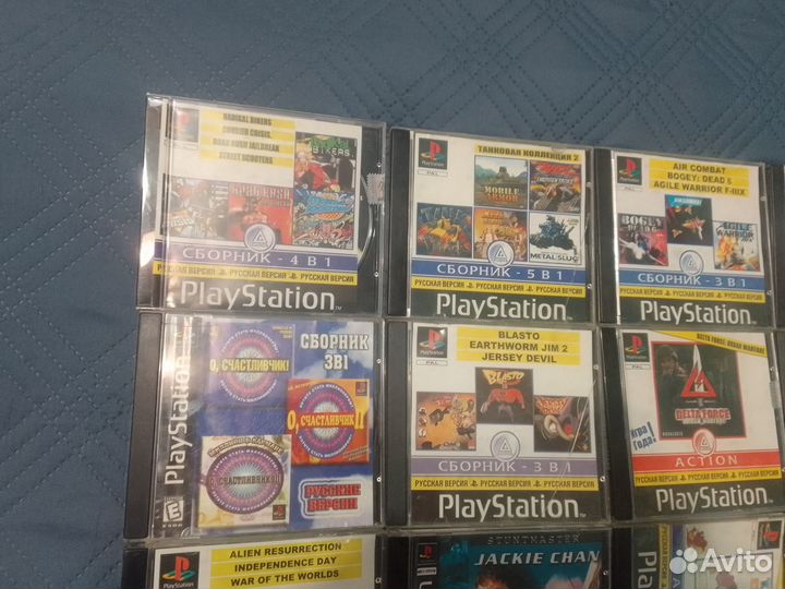 Диски, игры для Play Station