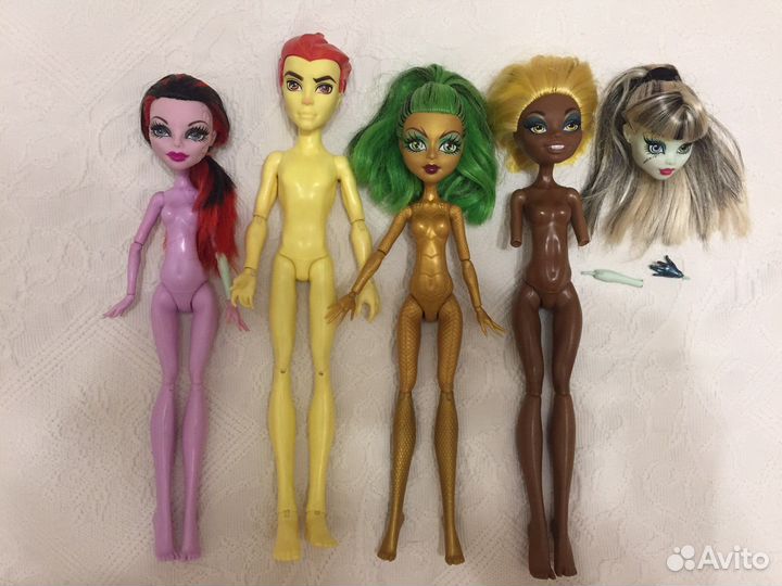 Куклы монстер хай ооак, запчасти, коллекцион, нюд
