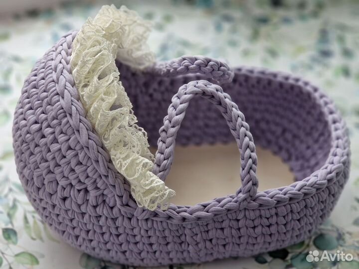 Люлька переноска для кукол, кота Басика и Лили