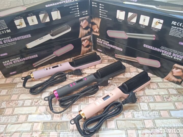 Расческа выпрямитель для волос LUX дисплей 80/230