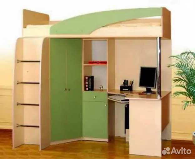 Детская кровать чердак