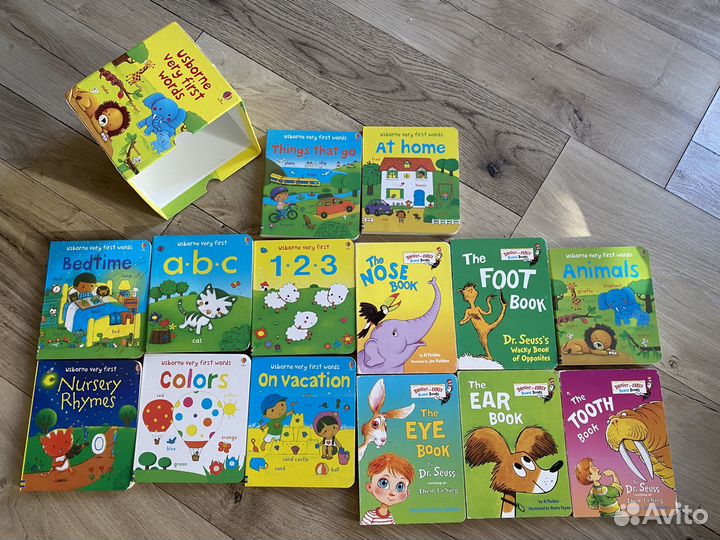 Usborne dr. Seuss детские книги на английском