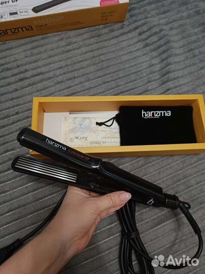 Плойка Щипцы для гофре плойка для гофре harizma h1