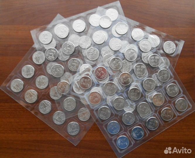 Монеты Олимпиада-Сочи 2014 года (100 шт.)