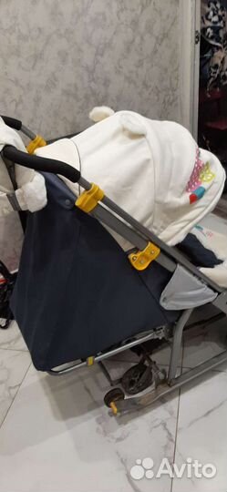Детские санки коляска ника