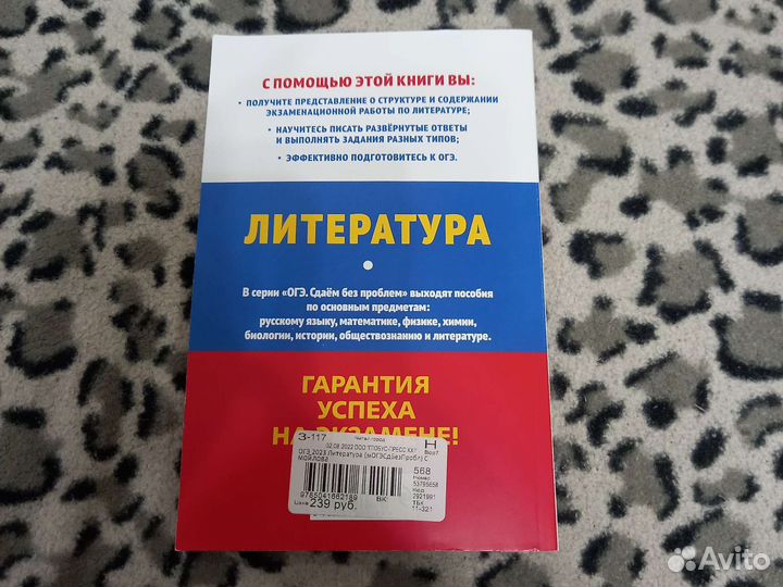 Огэ литература 2023 10 тренировочных вариантов