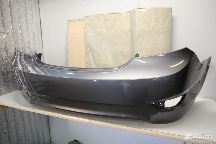 Бампер задний Хендай Солярис Solaris до 2014 SAE