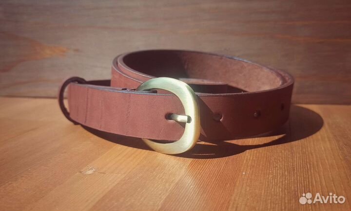 Ремень женский кожаный