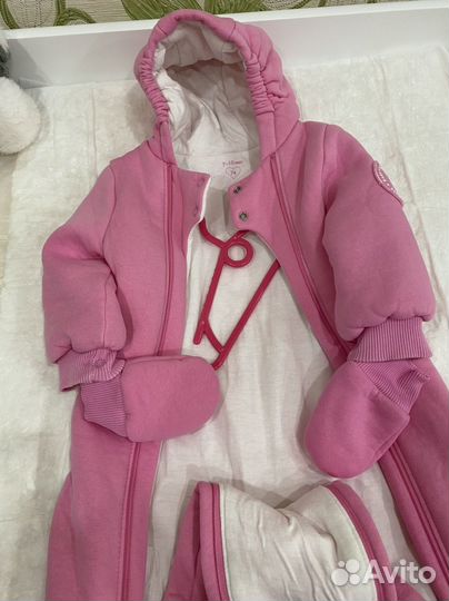 Комбинезон утепленный для девочки,74размер