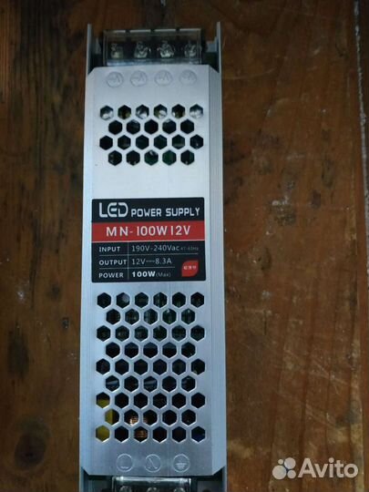 Блоки питания 12v для светодиодных лент и тд