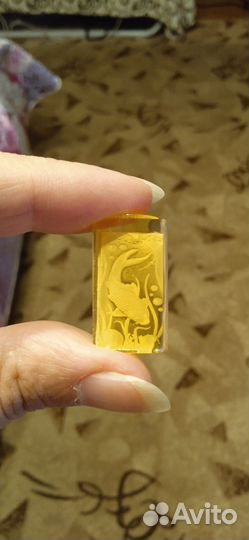 Заготовка янтарь