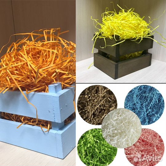 Бумажный наполнитель для коробок