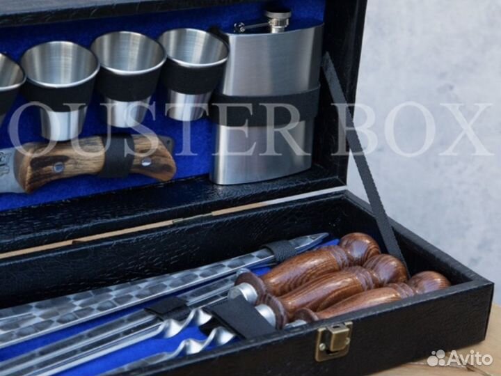 Подарочный набор с шампурами 