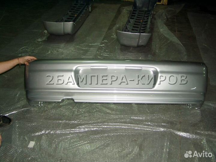Задний бампер ваз 2112 Снежная королева