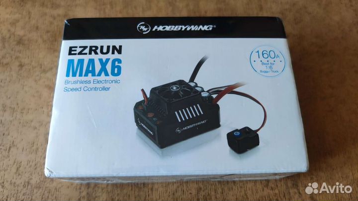 Регулятор для радио моделей HobbyWing max6