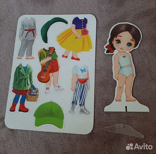 Кукла на магнитах.Новая