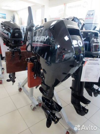 Лодочный мотор Mercury F20M витринный