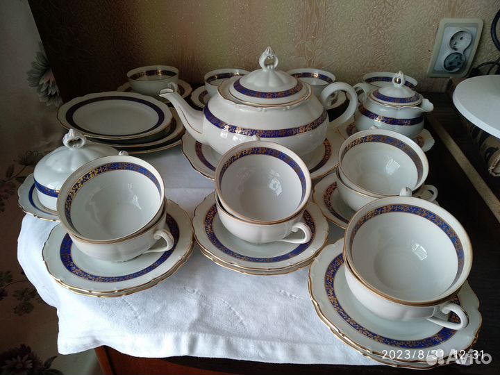 Чайный сервиз Чехословакия времен СССР