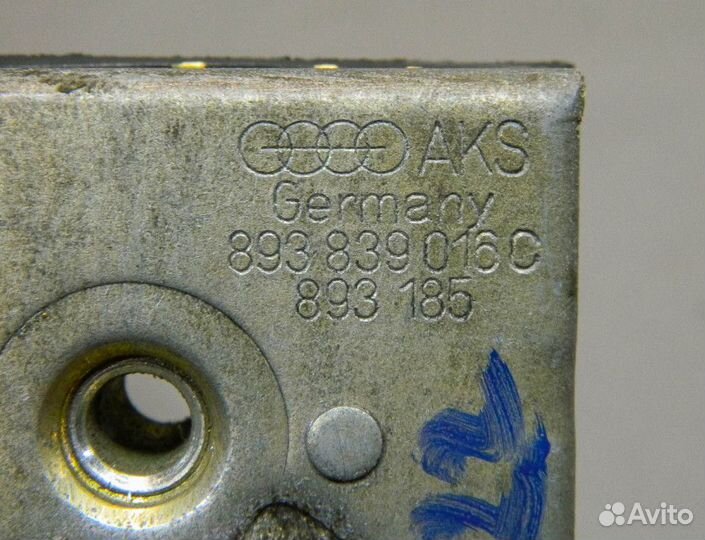 Замок двери задней правой Audi 80 B3