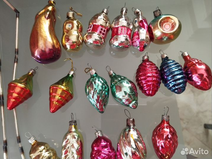 Елочные игрушки СССР