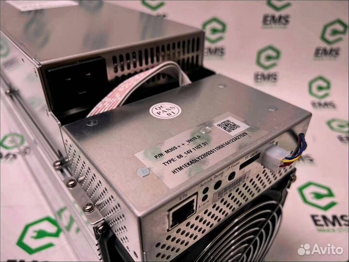 Asic майнер Whatsminer M30s++ 31w 108T
