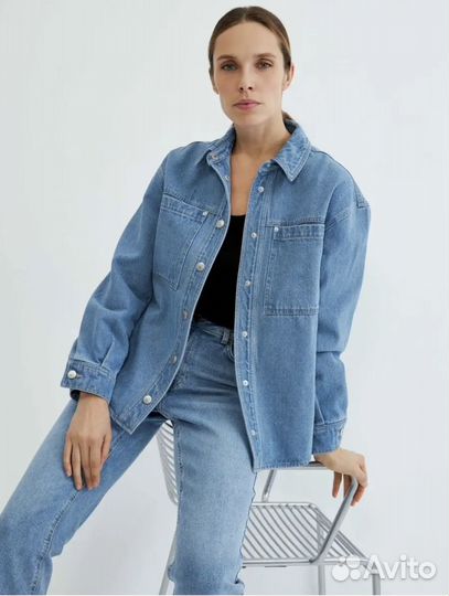 Джинсовая рубашка Zarina M