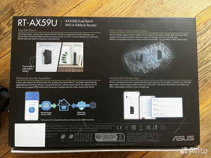 Asus rt- ax59u ax4200