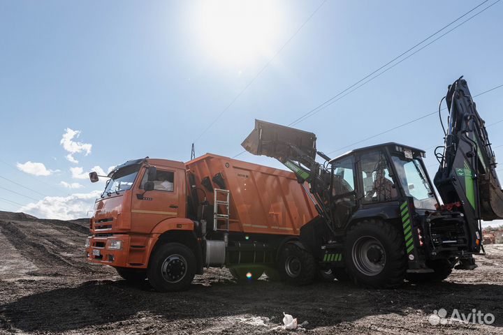 Услуги экскаватора погрузчика с ндс