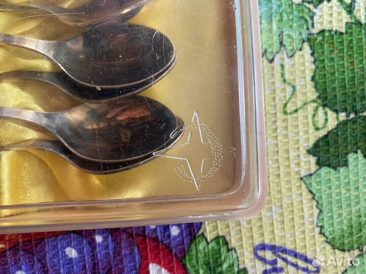 Ложки мельхиоровые чайные СССР