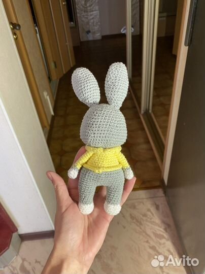 Вязанные зайчики