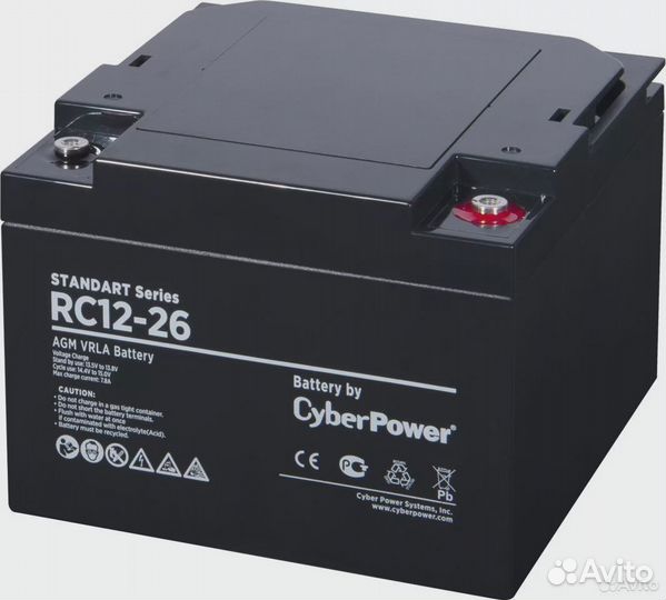 Аккумуляторная батарея CyberPower RC 12-26