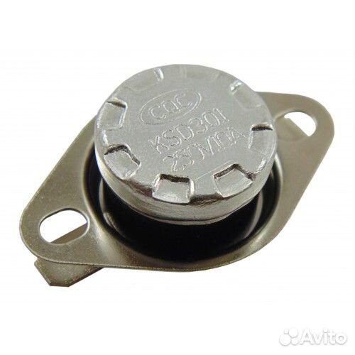 Термостат KSD301-95 16А-250В с подвижным фланцем