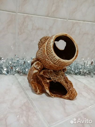 Грот для аквариума (новый )