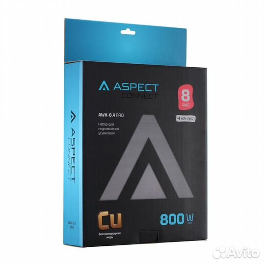 Комплект проводов Aspect AWK-8.4PRO для усилителя