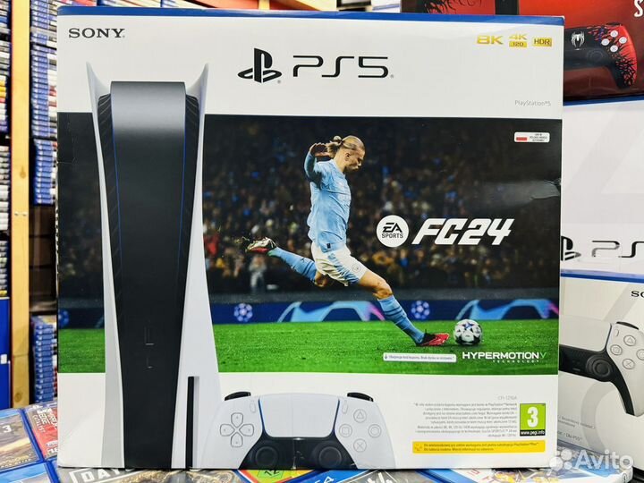 Sony ps5 с дисководом игра fc 24