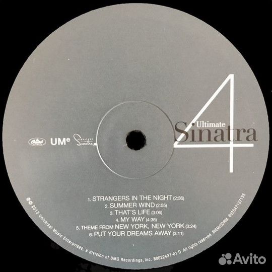 Виниловая пластинка Sinatra, Frank, Ultimate Sinat