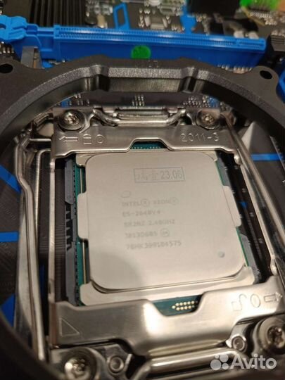 Комплект X99 mATX LGA2011-3+E5-2640v4+16gb DDR4