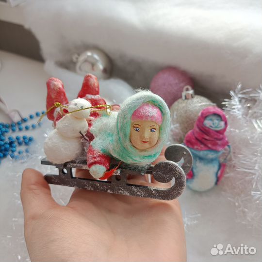 Ватные игрушки