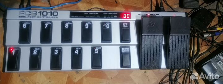 Behringer FSB1010 midi педаль фут свитч footswitch