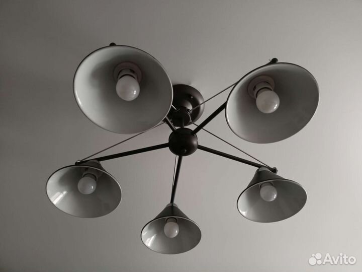 Люстра в стиле лофт