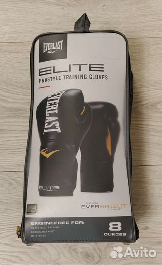 Боксерские перчатки everlast 8oz