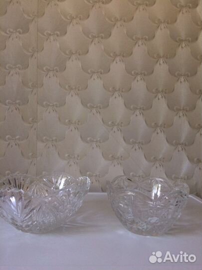 Посуда из хрусталя СССР