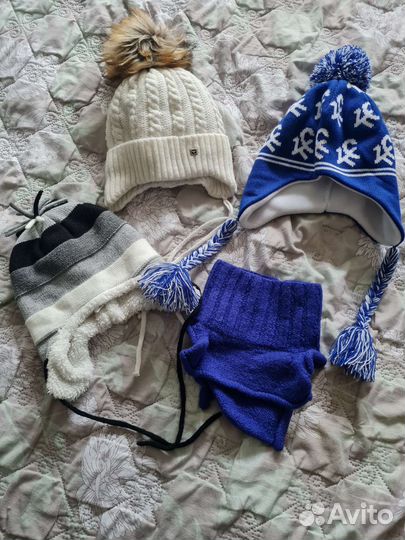 Шапки для мальчика 2-3 года